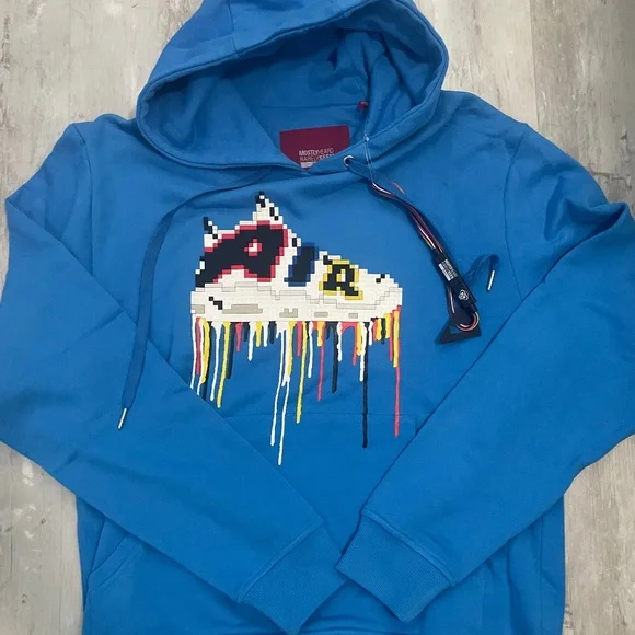 Mostly Heard Rarely Seen 8-Bit Prims Air Hoodie Size M NWT - Picture 1 of 8